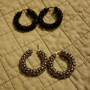 Earrings.